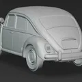 VW VOLKSWAGEN BEETLE Classic – Mẫu 3D xe Beetle cổ điển - Thumbnail 3