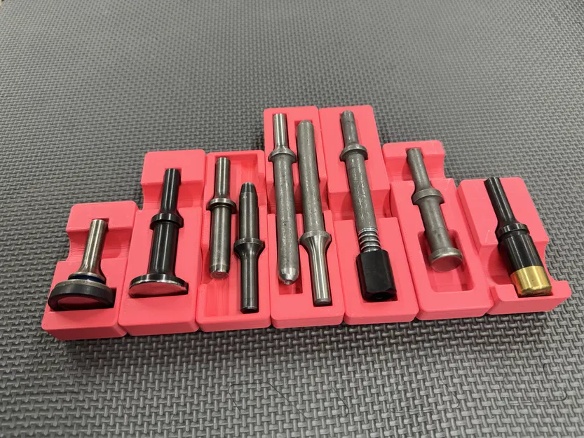 Holder Gridfinity cho bộ Aircraft Rivet Sets - Image 1