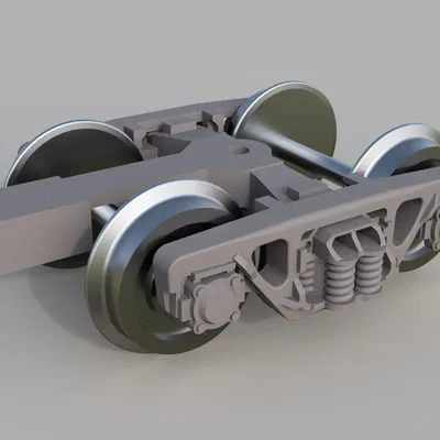 Mẫu bogie tàu hỏa 18-100 tỉ lệ H0