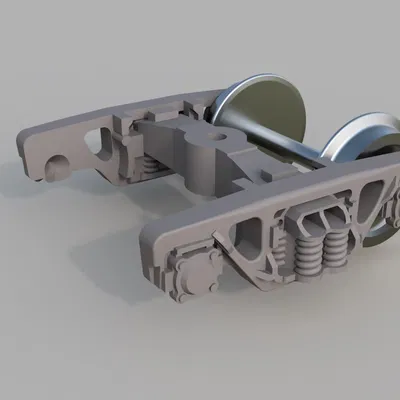 Mẫu bogie tàu hỏa 18-100 tỉ lệ H0