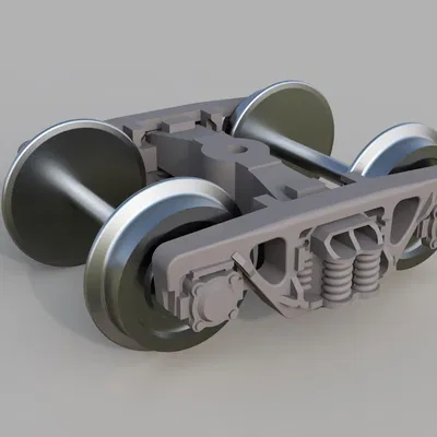 Mẫu bogie tàu hỏa 18-100 tỉ lệ H0