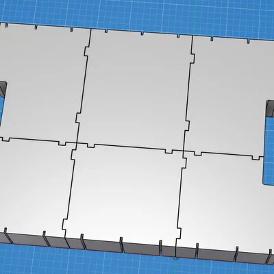 Mẫu template thiết kế insert Sortimo L-Boxx của bạn (Sortimo L-Boxx Vorlage)