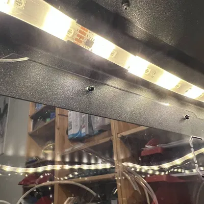 Vỏ bọc giữ đèn LED strip cho enclosure