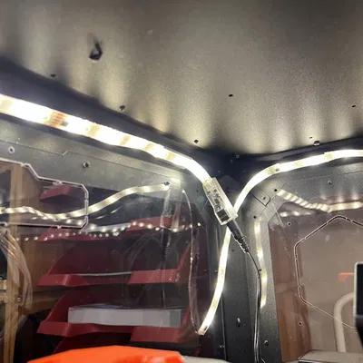 Vỏ bọc giữ đèn LED strip cho enclosure