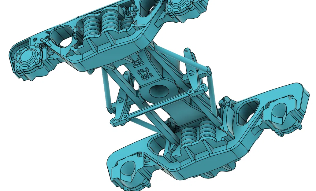 Mẫu bogie tàu 18-100 tỉ lệ H0, Mk3 - Image 4