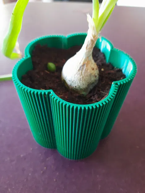 "Florio" - Chậu cây tự tưới, có thoát nước, không supports, parametric, nhiều size - Image 1