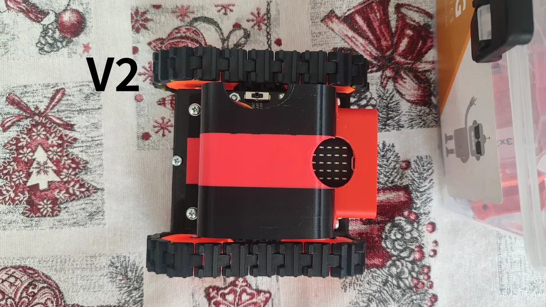 OMG Robotics tank - Nắp trên che linh kiện (horní kryt komponentů) - Image 4