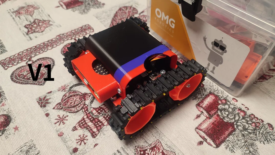 OMG Robotics tank - Nắp trên che linh kiện (horní kryt komponentů) - Image 5