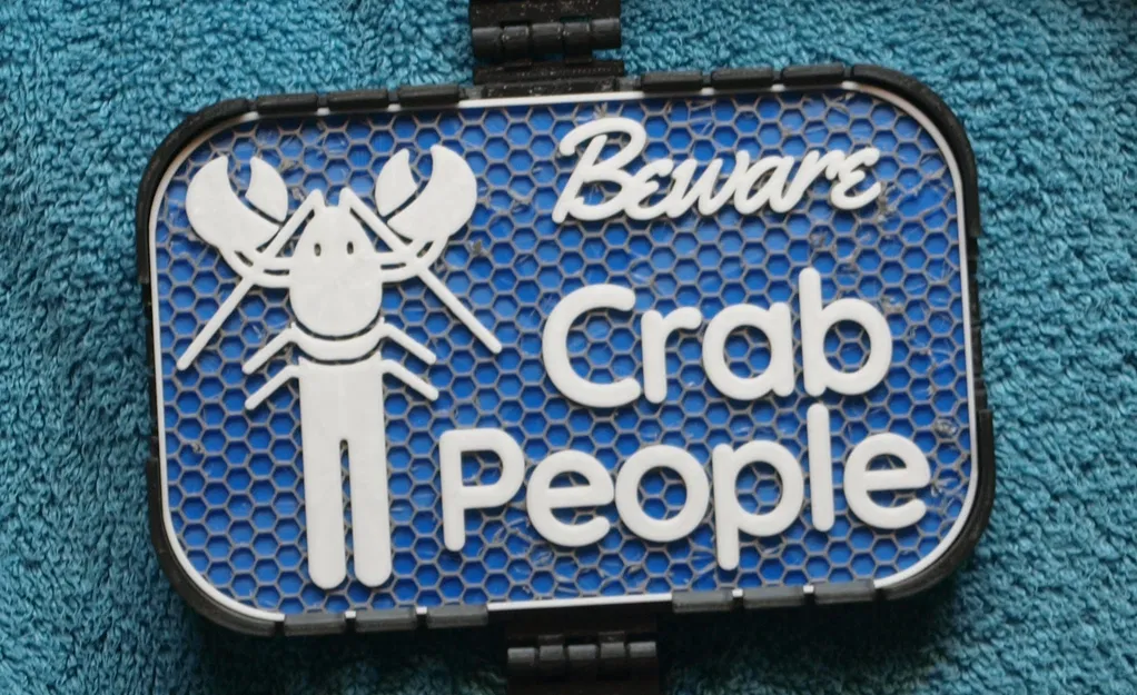 Bảng hiệu Crab People - Image 1