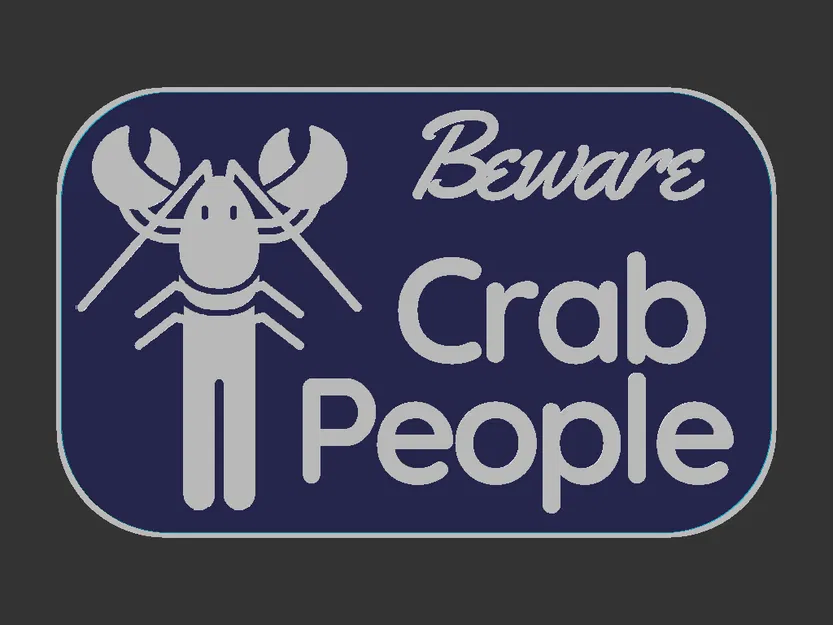 Bảng hiệu Crab People - Image 3