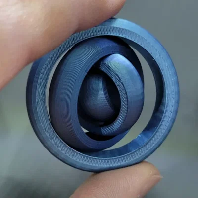 4 Ring Gyro Fidget – Con Quay Fidget 4 Vòng Đa Trục