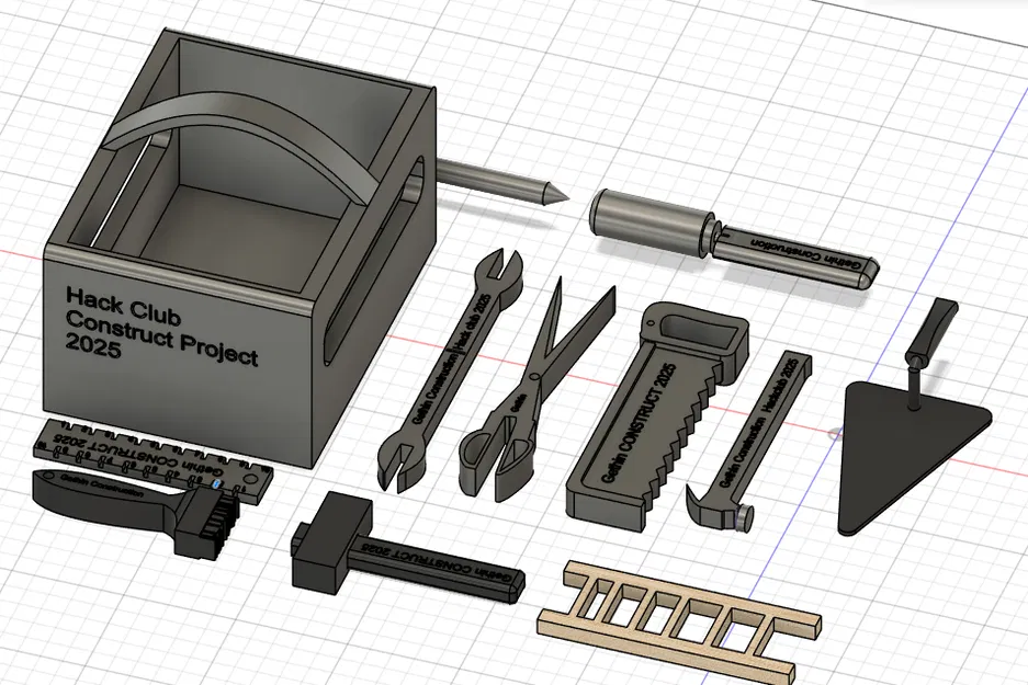 Bộ sưu tập dụng cụ xây dựng & đồ nghề mini - Image 2