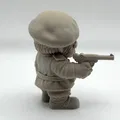 Luger Garden Gnome – Tượng gnome cầm Luger trang trí sân vườn - Thumbnail 5