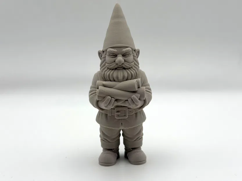 Gnome Vườn Ôm Củi Đốt (Firewood Garden Gnome) - Image 2