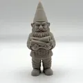 Gnome Vườn Ôm Củi Đốt (Firewood Garden Gnome) - Thumbnail 2