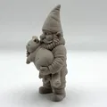 Gnome với Mèo Ú Na (Gnome with Chonky Cat) - Thumbnail 3