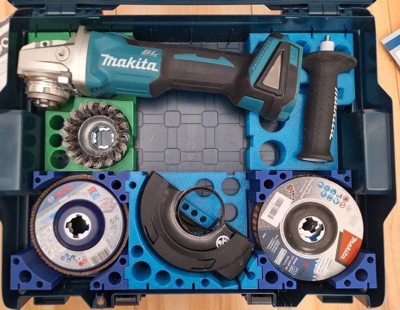Inlay cho Makita angle grinder trong Sortimo L-Boxx - Image 1