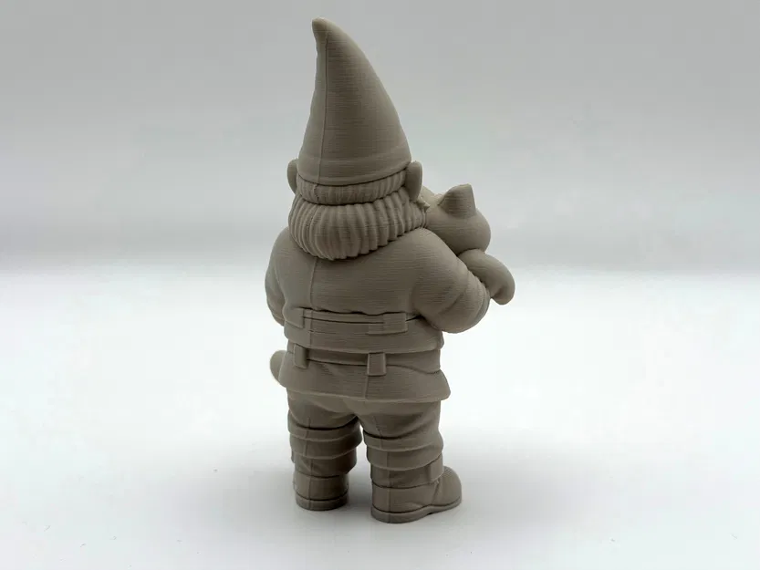 Gnome với Mèo Ú Na (Gnome with Chonky Cat) - Image 4