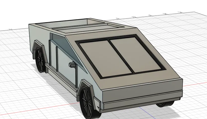 Mẫu Tesla Cybertruck - Image 3
