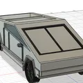 Mẫu Tesla Cybertruck - Thumbnail 3