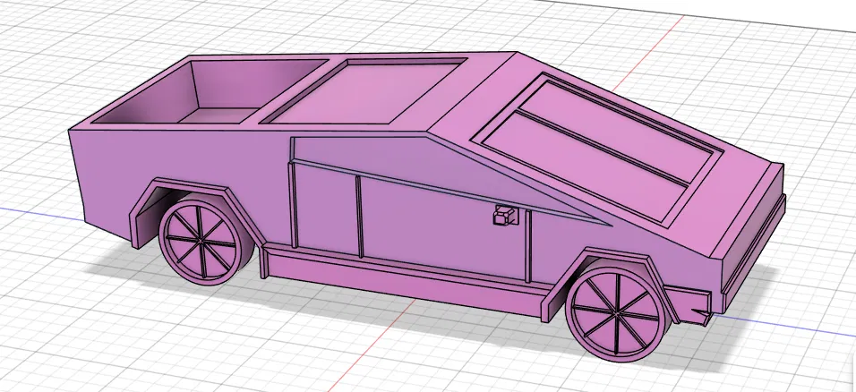 Mẫu Tesla Cybertruck - Image 4