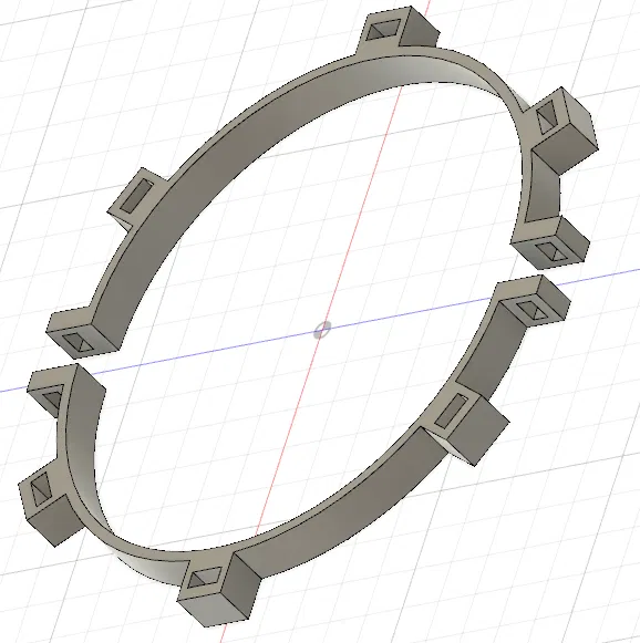 Vòng giữ & khớp nối ống (dùng cable tie) / Pipe Joint Retainer - Image 1