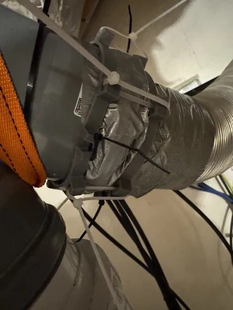 Vòng giữ & khớp nối ống (dùng cable tie) / Pipe Joint Retainer - Image 2