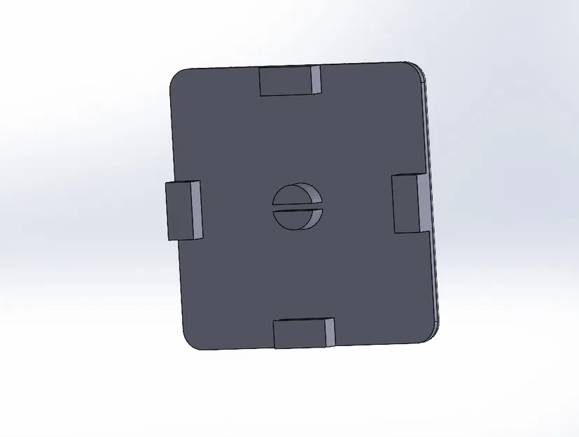 Nắp che (Cover) cho Alu/Aluminium Profil Nut 8 40×40 - Image 2