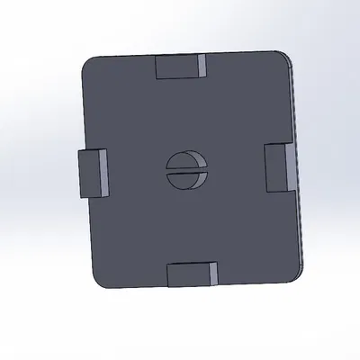 Nắp che (Cover) cho Alu/Aluminium Profil Nut 8 40×40