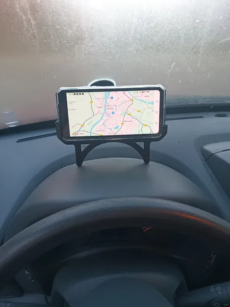 Giá đỡ xe cho Ulefone Armor 28 (ốp TPU) xoay ngang/dọc, gồm bản Brodit - Image 1