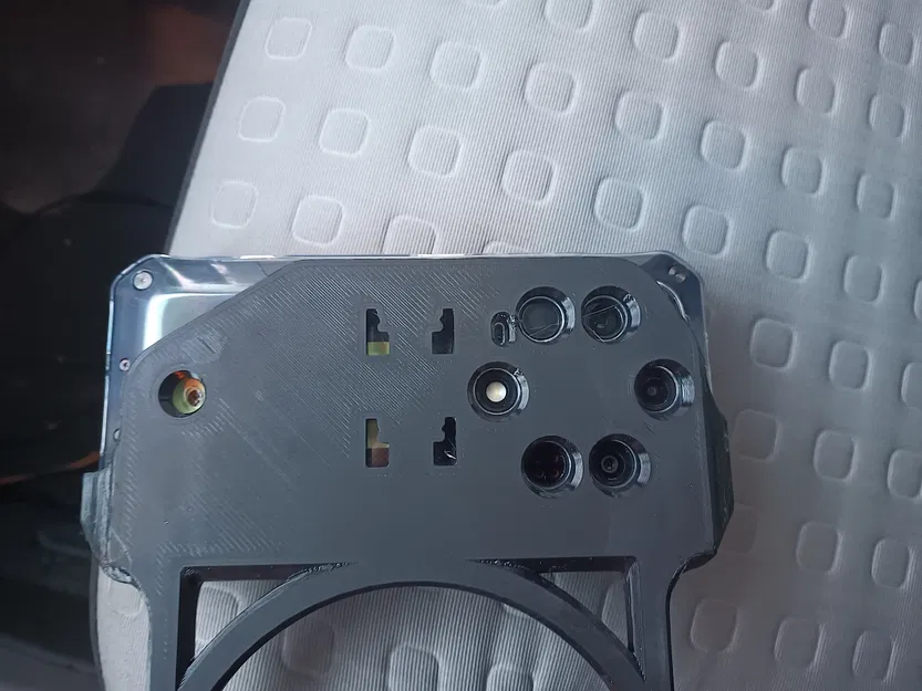 Giá đỡ xe cho Ulefone Armor 28 (ốp TPU) xoay ngang/dọc, gồm bản Brodit - Image 3