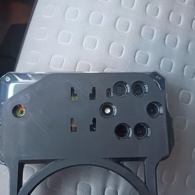 Giá đỡ xe cho Ulefone Armor 28 (ốp TPU) xoay ngang/dọc, gồm bản Brodit