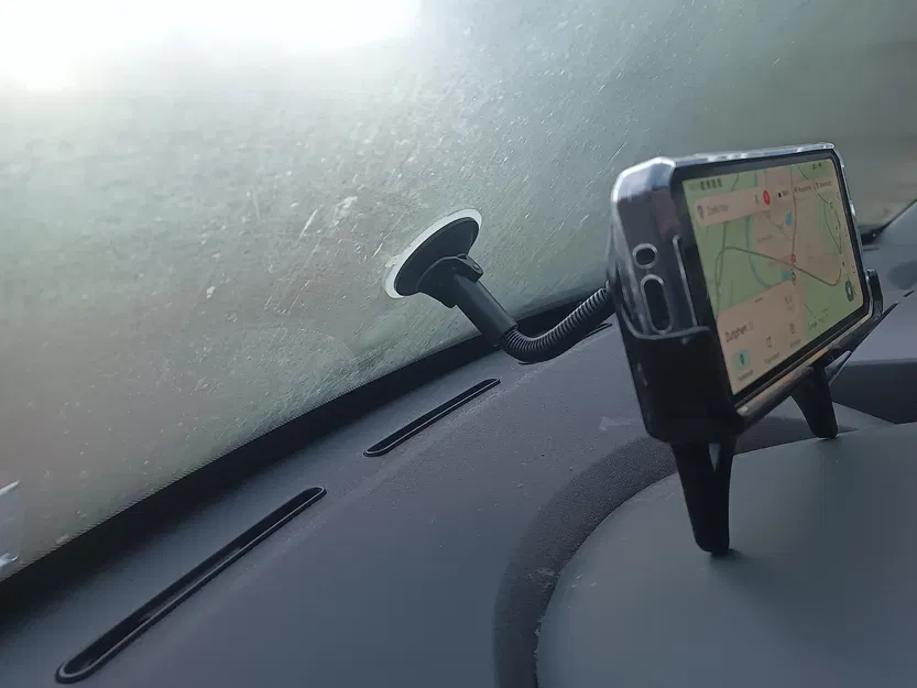 Giá đỡ xe cho Ulefone Armor 28 (ốp TPU) xoay ngang/dọc, gồm bản Brodit - Image 5