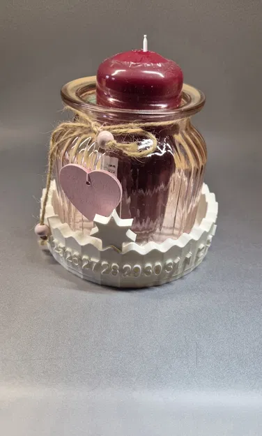 Wanderstern-Kalender – Lịch vòng ngôi sao đánh dấu ngày kèm chân nến - Image 1