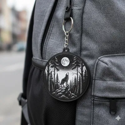 Móc khóa Sói (Chaveiro de Lobo)