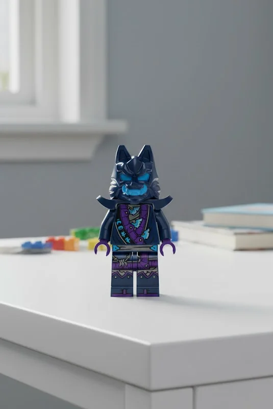 Figur Ninjago Lobo Azul (minifigure LEGO Ninjago)