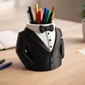 Ống Cắm Bút Tuxedo Thanh Lịch – Desk Organizer – In Multicolor Dễ - Thumbnail 1