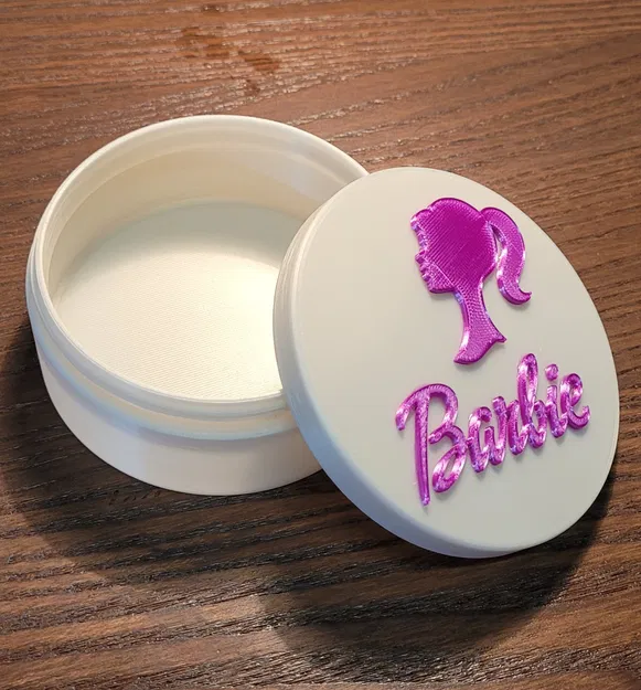 Barbie Box – Hộp lưu trữ Barbie nắp vặn - Image 1