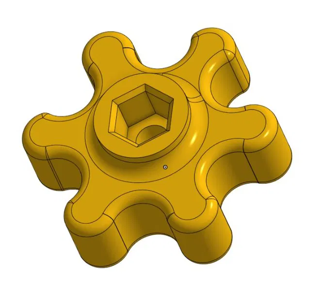 Núm vặn cho bu lông hoặc đai ốc 1/4" - Image 3