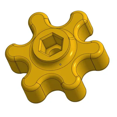 Núm vặn cho bu lông hoặc đai ốc 1/4"