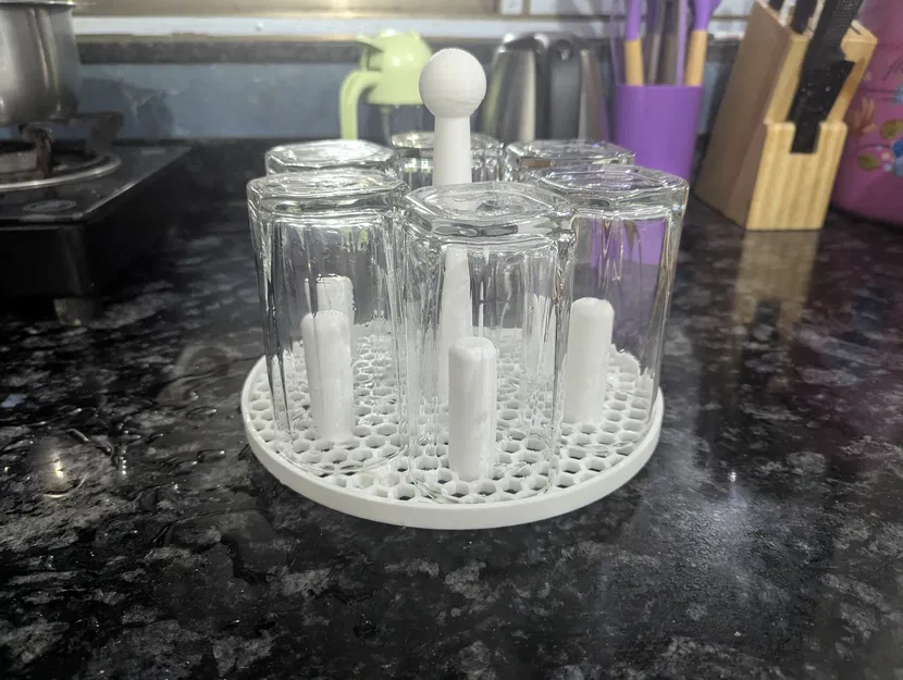 Giá Phơi Ly (Glass Drying Stand) - Image 1