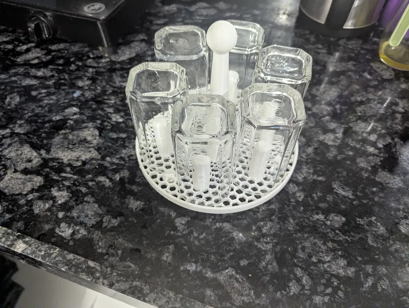 Giá Phơi Ly (Glass Drying Stand) - Image 2