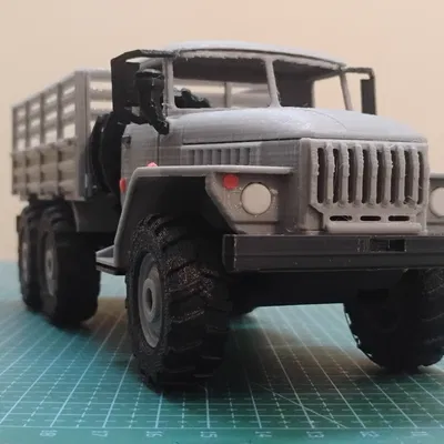 URAL 4320 32 Scale (Tỉ lệ 1:32) – Mô hình xe tải quân sự in 3D
