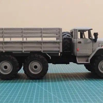URAL 4320 32 Scale (Tỉ lệ 1:32) – Mô hình xe tải quân sự in 3D