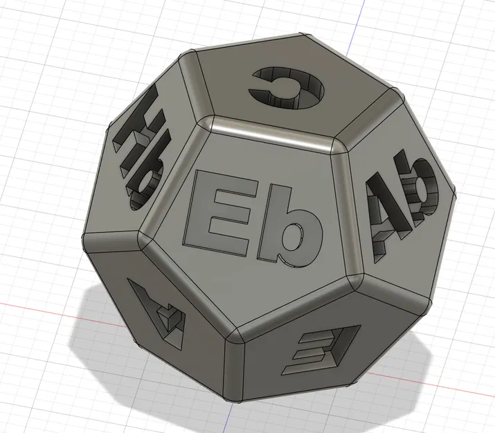 Xúc xắc Vòng Quãng Năm (Circle of Fifths Dice / Quintenzirkel-Würfel) - Image 6