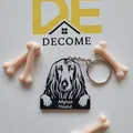 Móc khóa Afghan Hound - Thumbnail 1