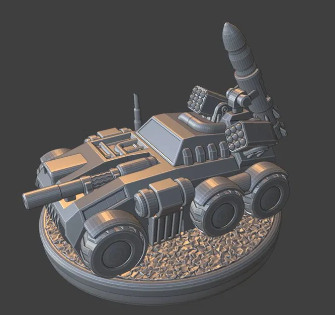 Crash Derby - War Car (Xe chiến đấu bọc thép) - Image 2