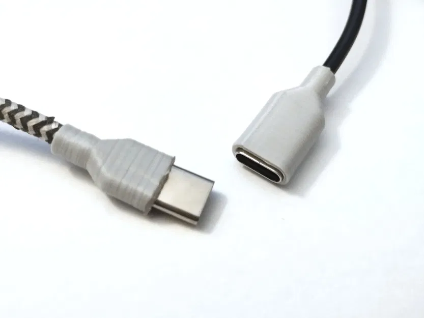 Nắp che đầu cắm USB-C đực và cái - Image 1