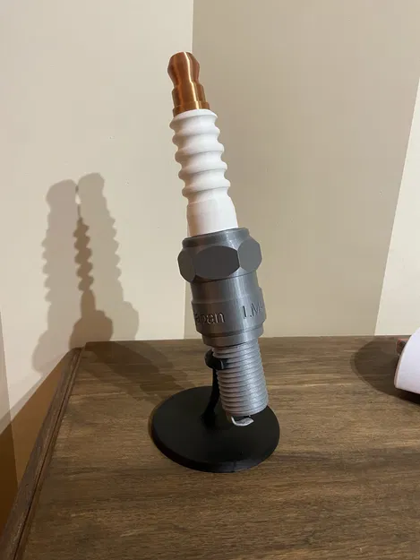 Bugi (spark plug / bougie) LMAR8A-9 kích thước thật - Image 10