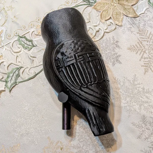 Tượng Cú Minerva (Owl of Minerva Sculpture) - Image 4